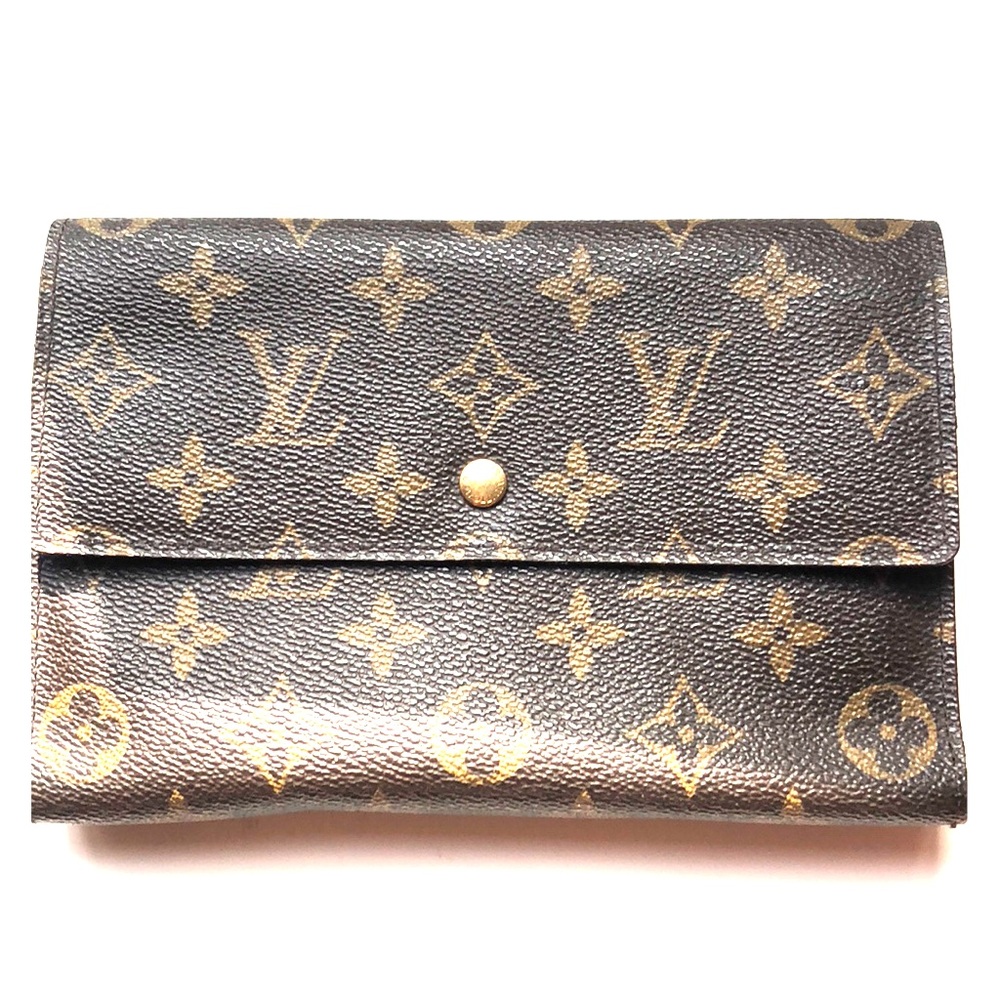 Louis Vuitton large monogrammed wallet